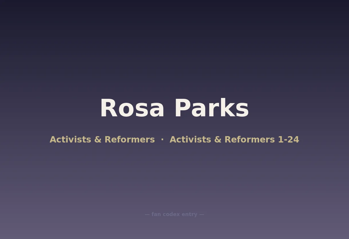 Rosa Parks